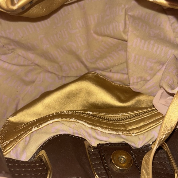 COPY - 🦋Rare Juicy couture bag brown and pink sachel - Picture 6 of 7